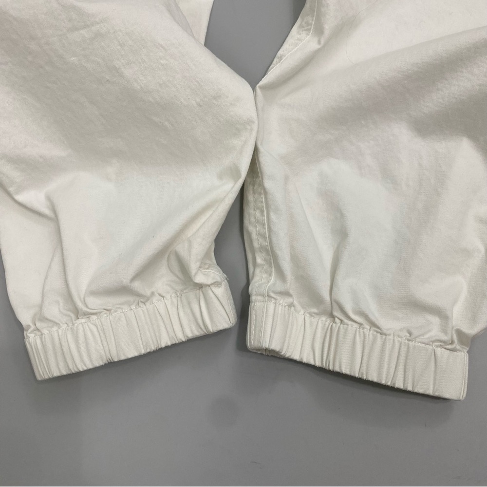 Sundance White Track Pants with Black Belt - Picture 7 of 14